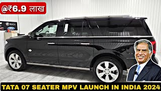 TATA 07 SEATER SUV LAUNCH 2024  PRICE FEATURES amp LAUNCH  UPCOMING CARS 2024 [upl. by Rheingold]