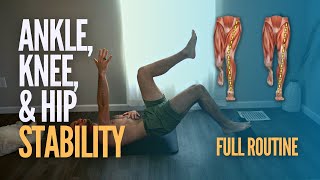 5 Exercises to Improve Ankle Knee and Hip Stability [upl. by Gebelein]