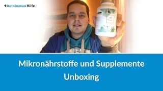 Mikronährstoffe und Supplemente  Unboxing [upl. by Aihsad]