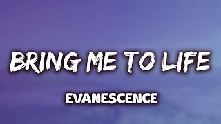 Evanescence  Bring Me To Life lyrics [upl. by Yatnuhs]