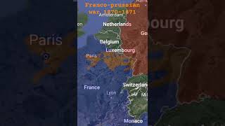 francoprussian war 18701871 in map edit history war memes map france prussia [upl. by Kamp]