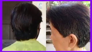 Haircut Tutorial Before and After PRINCECUT for Woman [upl. by Rfinnej]