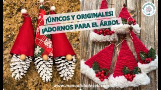 Adornos Originales Para Árbol De Navidad Únicos Y Hermosos [upl. by Rainwater]