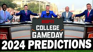 Where College GameDay Will Visit Each Week of the 2024 College Football Season [upl. by Sisco]