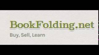 Book Folding Patterns Free  How to fold a cut and fold book folding pattern [upl. by Hitchcock951]