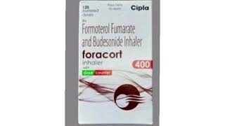 Foracort inhaler 400 Formoterol Fumarate and Budesonide Inhaler [upl. by Ahsal612]