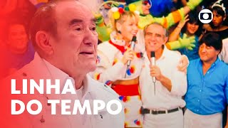 Xuxa e Angélica falam sobre Renato Aragão e a Linha do Tempo de sua carreira ✨  Domingão Com Huck [upl. by Ahsotal247]