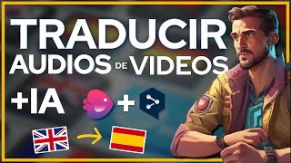 TRADUCIR VIDEOS usando la IA  Voces a cualquier idioma [upl. by Tobit]