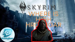 WHERE IS HIGH HROTHGAR Restoration only skyrim [upl. by Ricky]