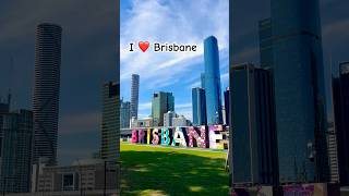 Brisbane City Queensland Australia ❤️ shorts visitbrisbane [upl. by Ekalb]