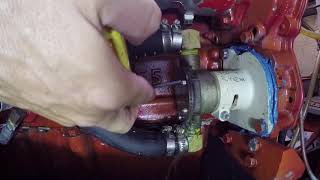 Replace impeller raw water pump [upl. by Aicenad662]