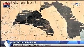 74 de ani de la Dictatul de la Viena când Transilvania a fost cedată Ungariei [upl. by Evered]