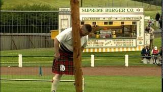 Cowal Highland Gathering  Heavies Tossing the CaberH264ts [upl. by Atilrac]