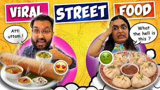 We tried the MOST Viral STREET FOOD 😱 Is It Worth it 🤬 [upl. by Minardi]