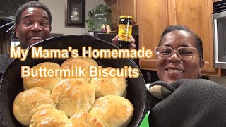 Homemade Buttermilk Biscuits  Just Like My Mama Made Them  Easy Recipe [upl. by Eulalee]