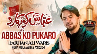 Abbas Ko Pukaro  Nohay 2024  Alam  Farhan Ali Waris  Mola Abbas Noha [upl. by Avrenim]