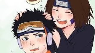 OBITO X RIN 😢😢 obito x rin story 😢 anime obito animeedit naruto rain obitoxrain [upl. by Jasmine]