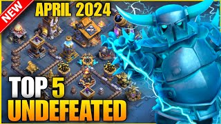 TOP 5 Best Builder Hall 10 Global Bases Of 2024 With Link  BH10 TROPHY BASES 2024  CLASH OF CLANS [upl. by Aketal]