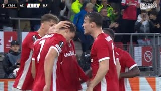 AZ Alkmaar vs Elfsborg 32 All Goals and Extended Highlights Europa League [upl. by Kceb]