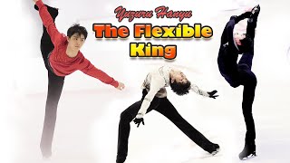 YUZURU HANYU  Man Figure Skating Flexibility King [upl. by Meean]