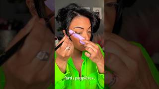 ASTUCES PAUPIÈRES TOMBANTES 😉 makeup tutorial youtubeshorts viralvideo [upl. by Warms761]