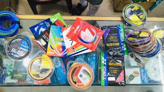 Badminton Racket Stringing Price Vlog 12 [upl. by Akimad]