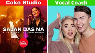 VOCAL COACH Reacts to Coke Studio  Sajan Das Na  Atif Aslam x Momina Mustehsan [upl. by Enelym]