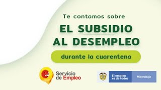 COMO ME POSTULO AL 🔴SUBSIDIO DEL DESEMPLEO O SUBSIDIO DE EMERGENCIA PARA CESANTES JUNIO 2020 [upl. by Okihsoy]