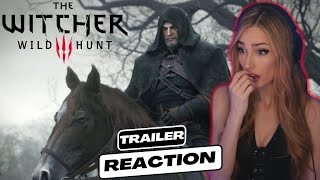 Witcher 3 Trailer Reaction  Starting My First Ever Playthrough [upl. by Renelle621]