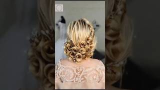 beaded hairstyles white pearls hairstyles stylish hairstyles designsparty hairstyle [upl. by Ailima]