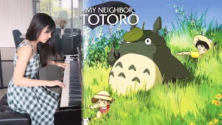 My Neighbor Totoro Piano  となりのトトロ  龍貓  Joe Hisaishi  Ghibli Best Stories [upl. by Neelhsa334]