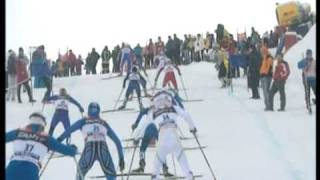 una delle salite più dure della Final Climb del Tour de Ski [upl. by Fornof671]