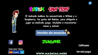 Rubius Saw Trap Solución completa del juego Full walkthrough [upl. by Shantee]