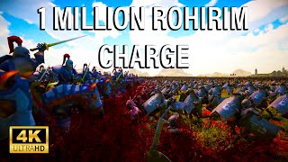 Gondor Elf Rohan Alliance VS MILLION EVIL ORC HORDES  Ultimate Epic Battle Simulator 2  UEBS2  4K [upl. by Acnaiv992]