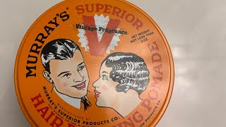 Vintage Murray’s 20s hairdressing pomade review [upl. by Malachi]