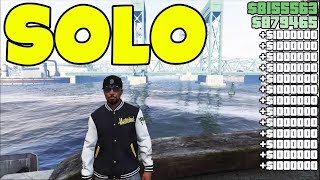 •SOLO• GTA 5 30000000 MONEY GLITCH NEW Unlimited Money Everyone Glitch All Consoles [upl. by Robbi419]