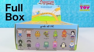 Adventure Time Kidrobot Enamel Pin Series Collector Review Unboxing  PSToyReviews [upl. by Eirised]