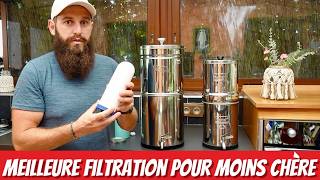 Filtre à eau Pure Filters  La Meilleure Alternative au Filtre Berkey pour la maison [upl. by Harden]