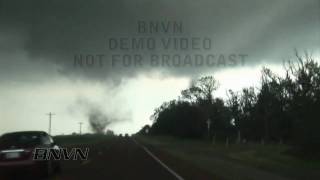 5102010 Wakita OK Multi Vortex Tornado [upl. by Nnadroj260]