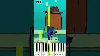 GEDAGEDIGEDAGEDO Monster Hide and Seek Game with Catnap Miss Delight ToonJourney Piano Tutorial [upl. by Fisoi]