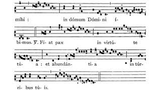 Gregorian Chant  Julian D Jankowski  18th Sunday after Pentecost  Gradual [upl. by Asor]