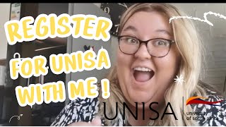 Register for UNISA with me  UNISA registrations [upl. by Ydniw]