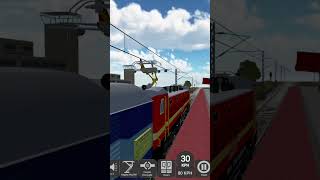 Train Game Railway Sounds railway train 🚂🚋🚃🚋🚃🚋🚃 video 24 12925 Paschim Express [upl. by Crispin]