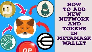 How to add new Blockchain Network and New tokens to your METAMASK WALLET [upl. by Karlyn]