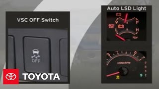 2008  2009 Tundra HowTo Vehicle Stability Control VSC  Toyota [upl. by Llorrad]