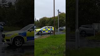 Law Enforcement Officers at Skeoch Roundabout Stirling Scotland UK [upl. by Hallimaj78]