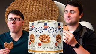 How To Eat Stroopwafels [upl. by Ivar19]