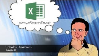 Tutorial Excel 2013 Ep 23  Tabelas Dinâmicas [upl. by Erehpotsirhc732]