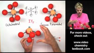 VSEPR Theory Part 3 Octahedral Family [upl. by Aidyl]