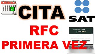 Sacar una cita en el sat 2024 para el tramite de rfc por primera vez en internet [upl. by Athalee]